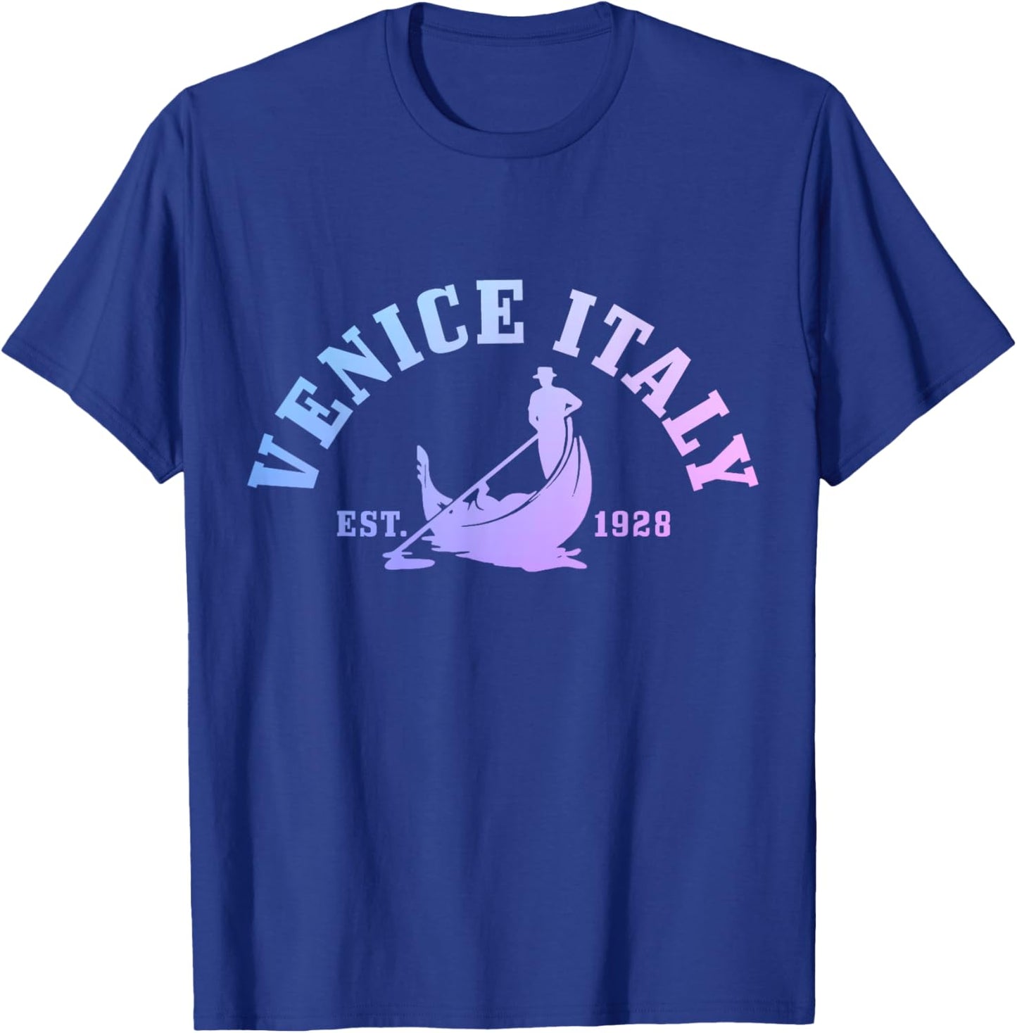 Venice Italy Venezia Italia Vintage Souvenir Italian T-Shirt - T-Shirt | Royal