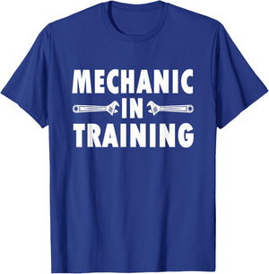 Mechanic Shirt Kids Handymen Mechanic Work T-Shirt - T-Shirt | Royal