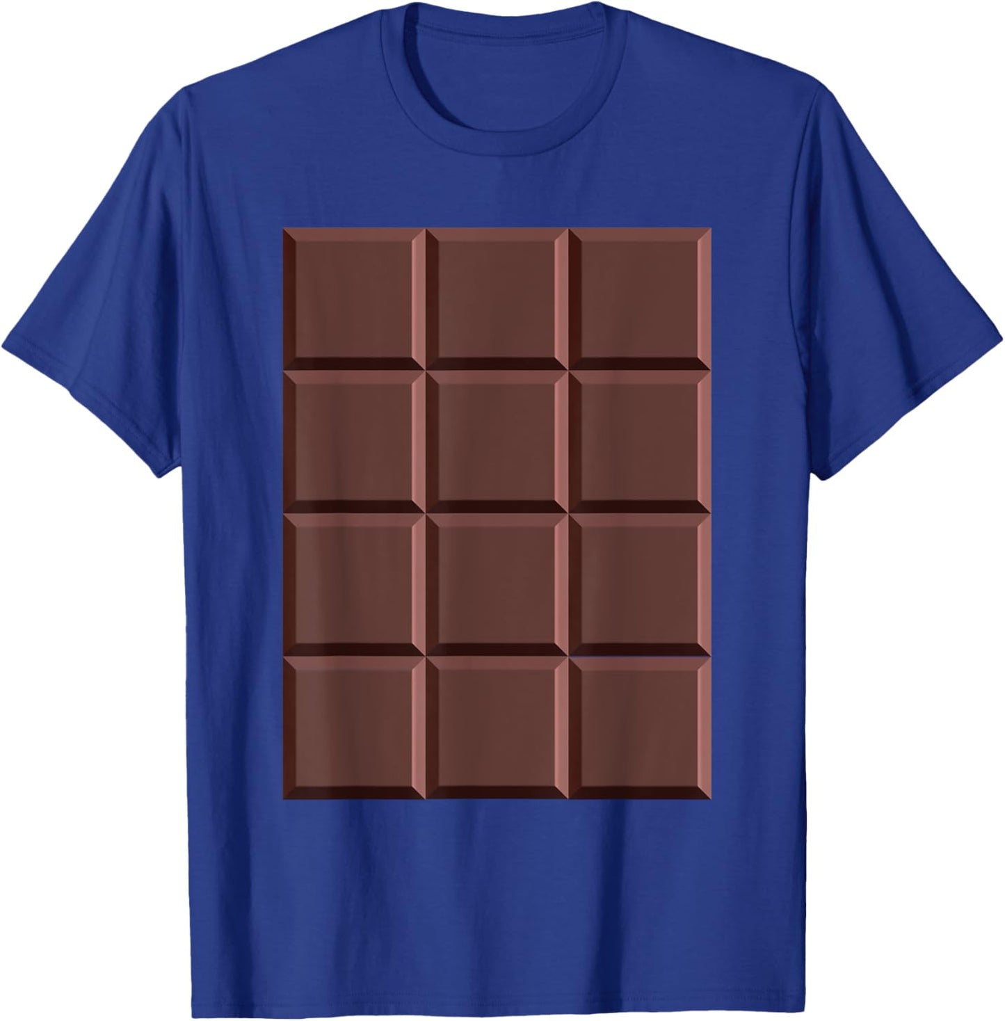 Pretend I'm A Chocolate Bar Costume Halloween T-Shirt - T-Shirt | Royal