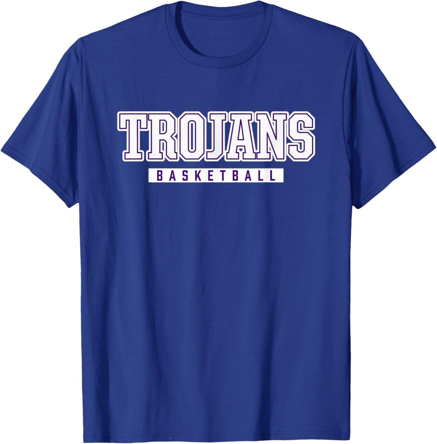 Trojans Basketball Southern High School T-Shirt - T-Shirt | Royal