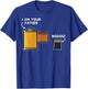 Funny Photography Gift Design Film Father of SD Card T-Shirt - T-Shirt | Royal