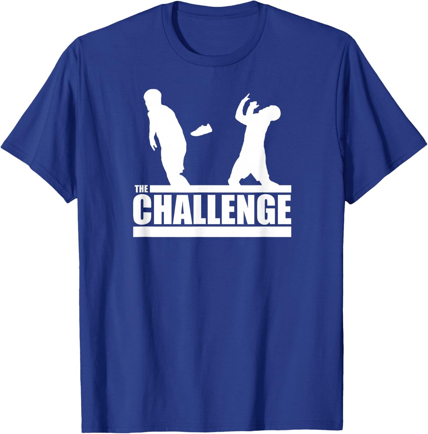 The CT Wes Challenge Who Throws a Shoe T-Shirt - T-Shirt | Royal