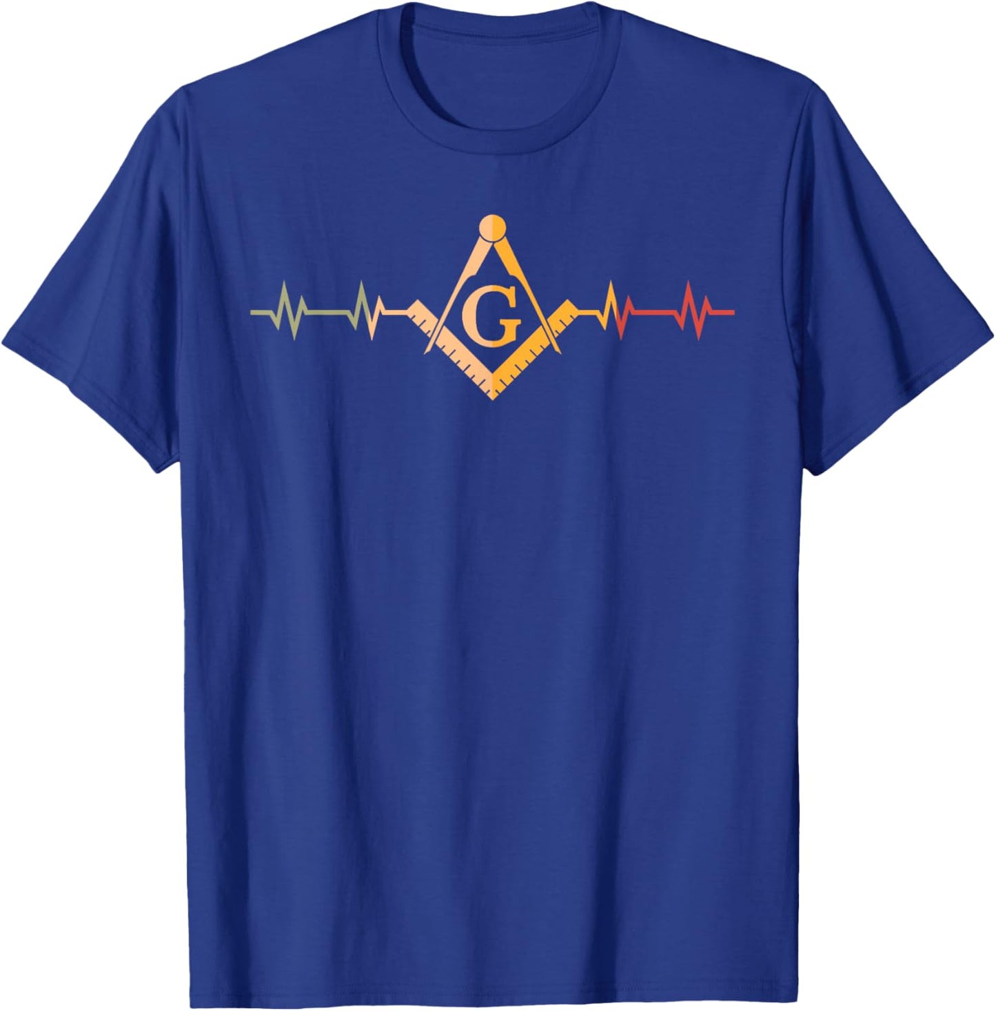 Freimaurer Freimaurer-Kompass für Freimaurer T-Shirt - T-Shirt | Royal
