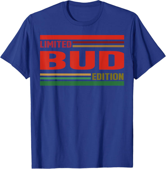 BUD Limited Edition Shirt BUD Name Personalized T-Shirt - T-Shirt | Royal