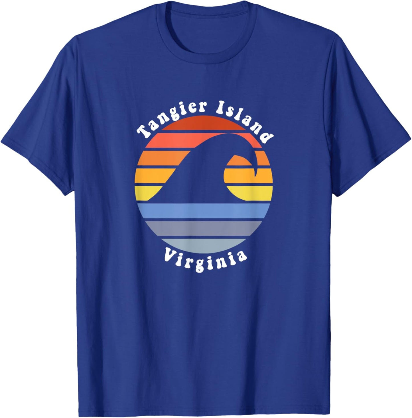 Tangier Island Virginia VA Beach Vacation Souvenir T-Shirt - T-Shirt | Royal