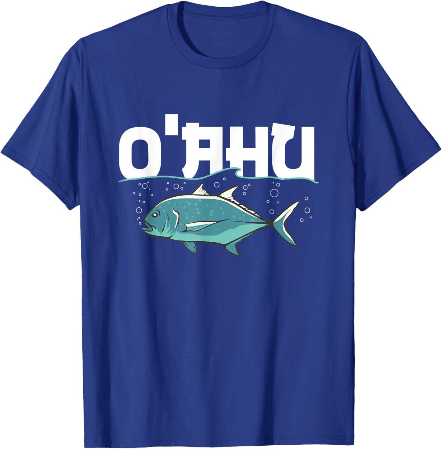 O'AHU Design for a Ulua expert T-Shirt - T-Shirt | Royal