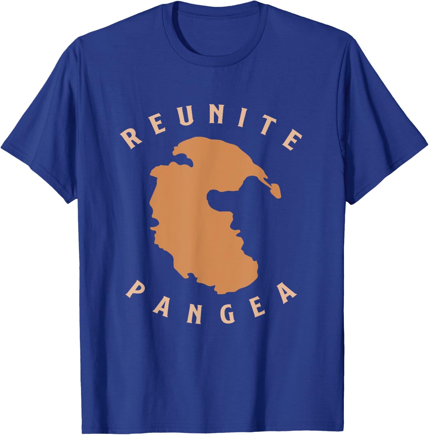 Reunite Pangea Geology T-Shirt - T-Shirt | Royal