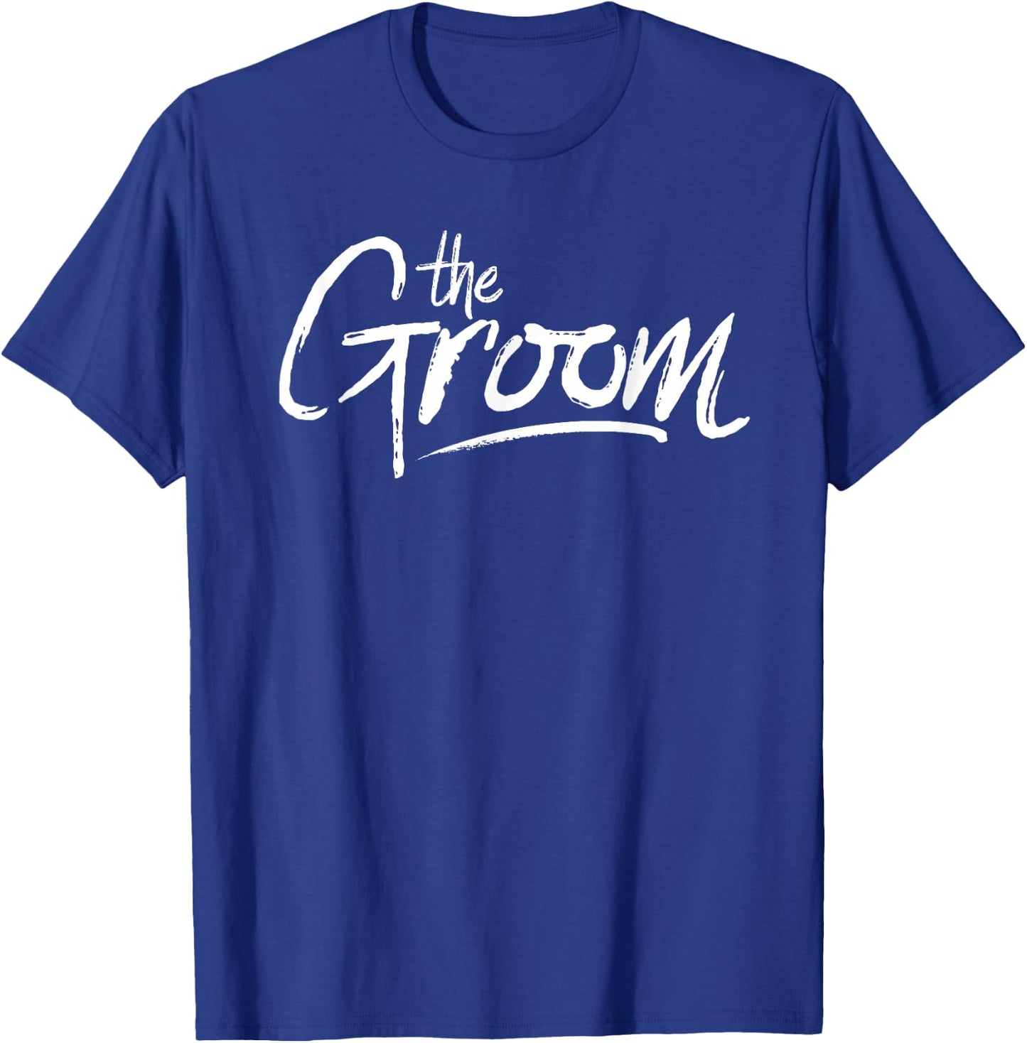 Groom Matching Bridal Wedding Party Couple Honeymoon T-Shirt - T-Shirt | Royal