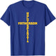 Father Son Holy Spirit Trinity God Christian Cross Jesus T-Shirt - T-Shirt | Royal