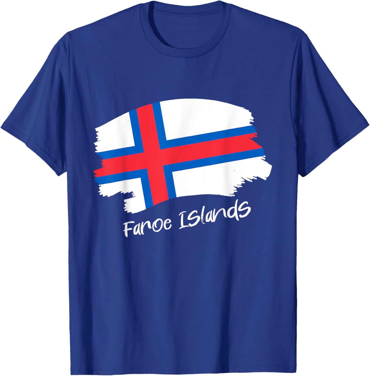 Färöische Flagge Färöer-Inseln Färöer T-Shirt - T-Shirt | Royal