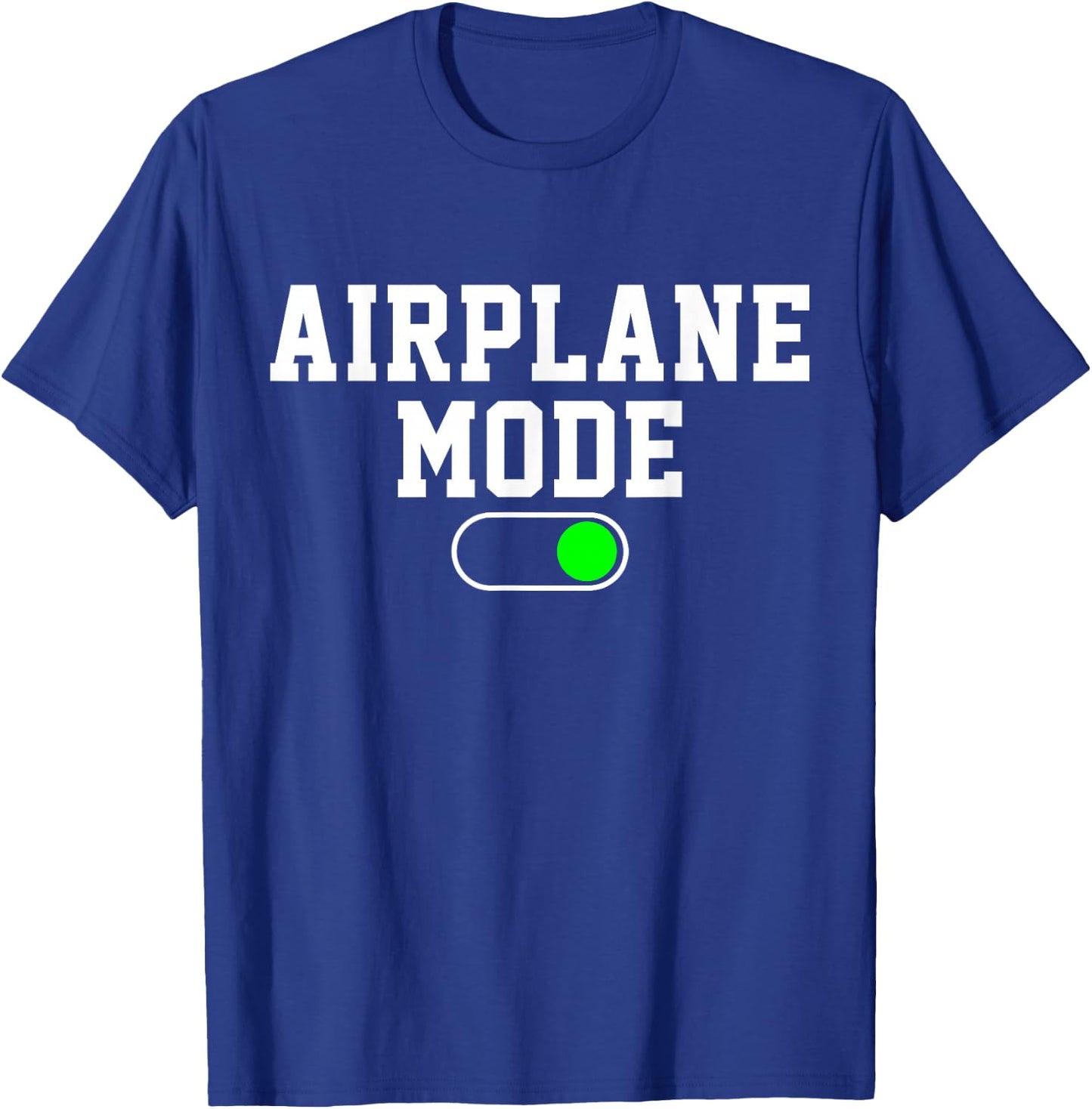 Airplane Mode On Vacation Summer T-Shirt - T-Shirt | Royal