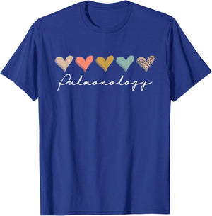 Pulmonary Nurse Pulmonology Pulmonary Medical Assistant T-Shirt - T-Shirt | Royal