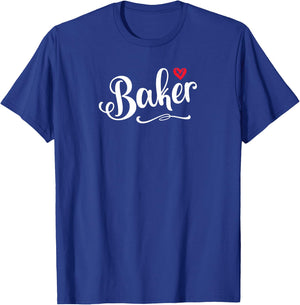 Baker Bakery Baking Cupcakes Bread Women T-Shirt - T-Shirt | Royal