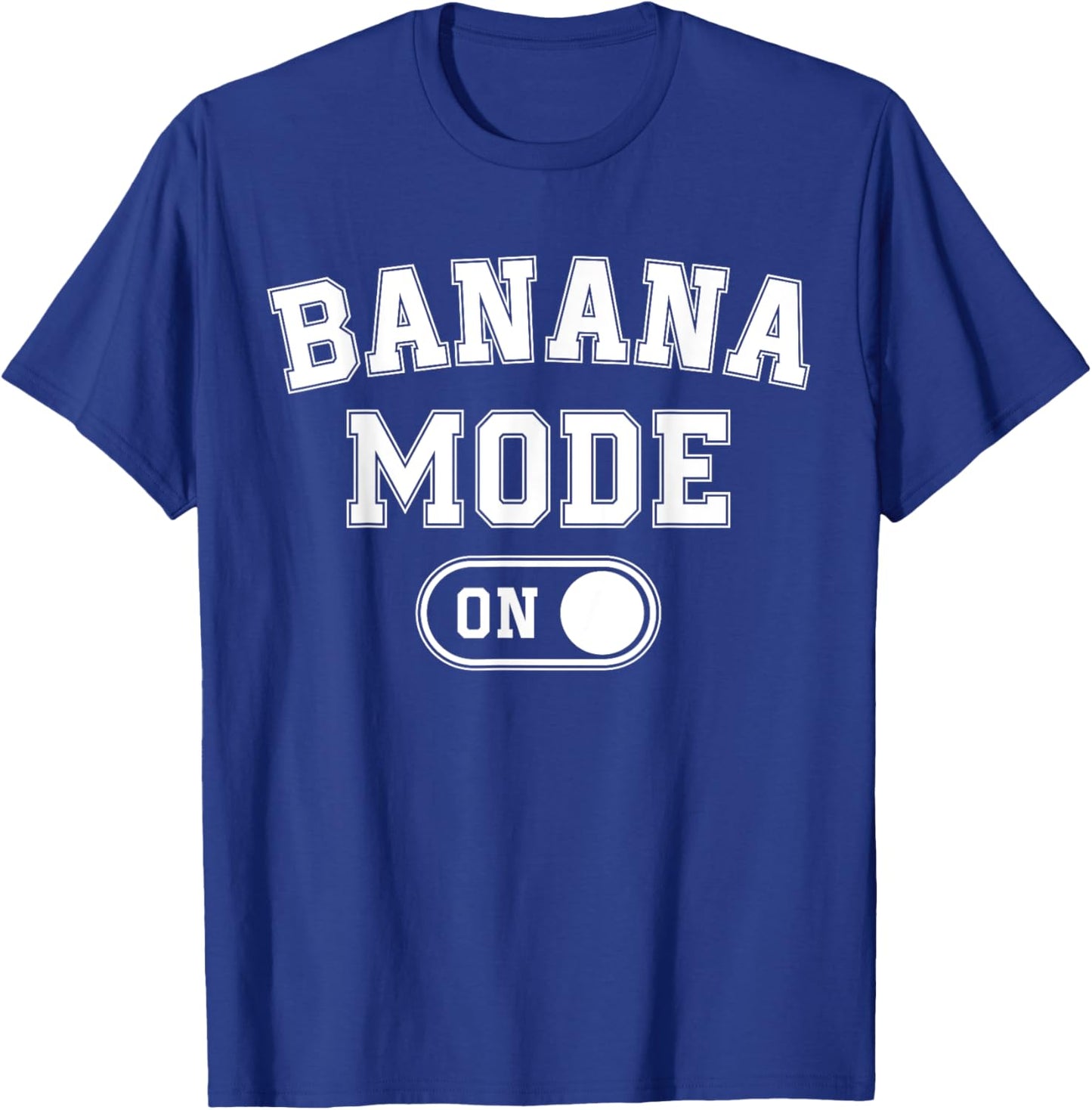 Banana Mode On Costume Funny Fruit Party Gift Festivals T-Shirt - T-Shirt | Royal