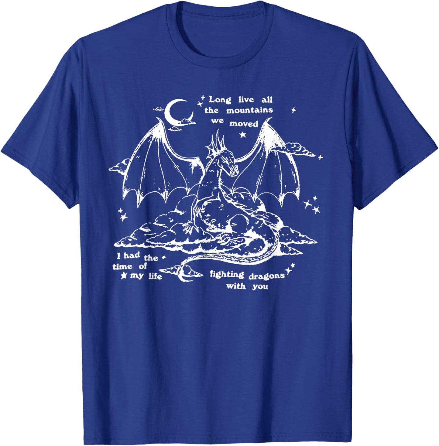 Fighting Dragons with You T-Shirt - T-Shirt | Royal