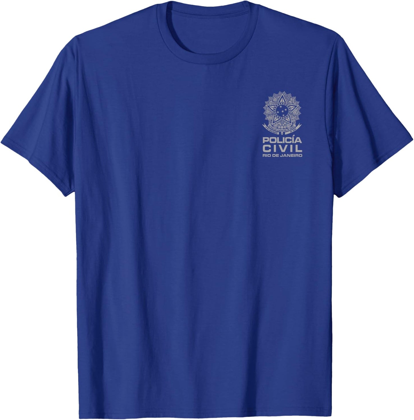 Brazil Police Policia Civil T-Shirt - T-Shirt | Royal
