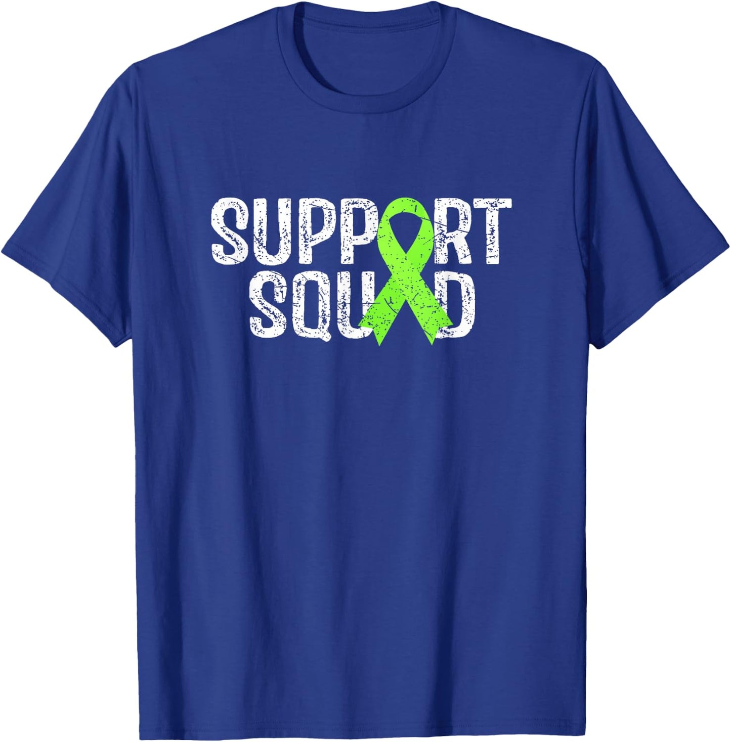 Support Squad Non Hodgkins Lymphoma Awareness T-Shirt - T-Shirt | Royal