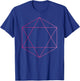 Hexagram Magic Goth Occult Sacred Geometry T-Shirt - T-Shirt | Royal
