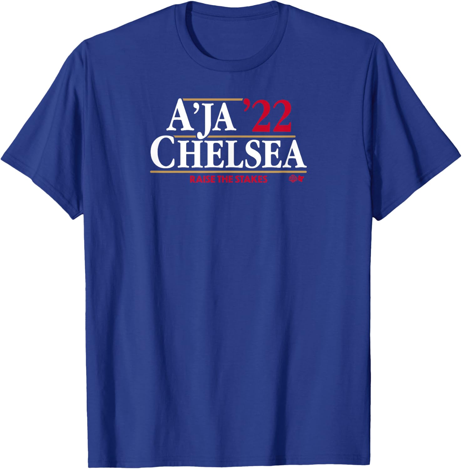 A'ja Wilson & Chelsea Gray '22 - Las Vegas Basketball T-Shirt - T-Shirt | Royal
