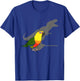 Birb Memes, Cute Dinosaur Parrot, Funny T-rex Jenday Conure T-Shirt - T-Shirt | Royal