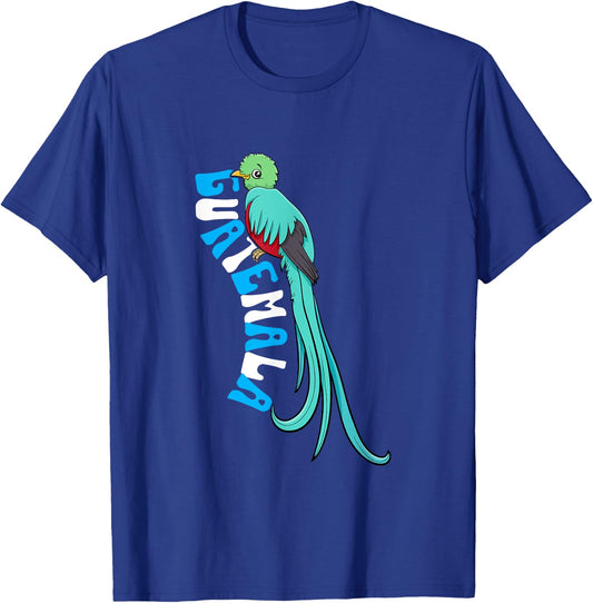 Guatemala Guatemalan Quetzal , Black T-Shirt - T-Shirt | Royal