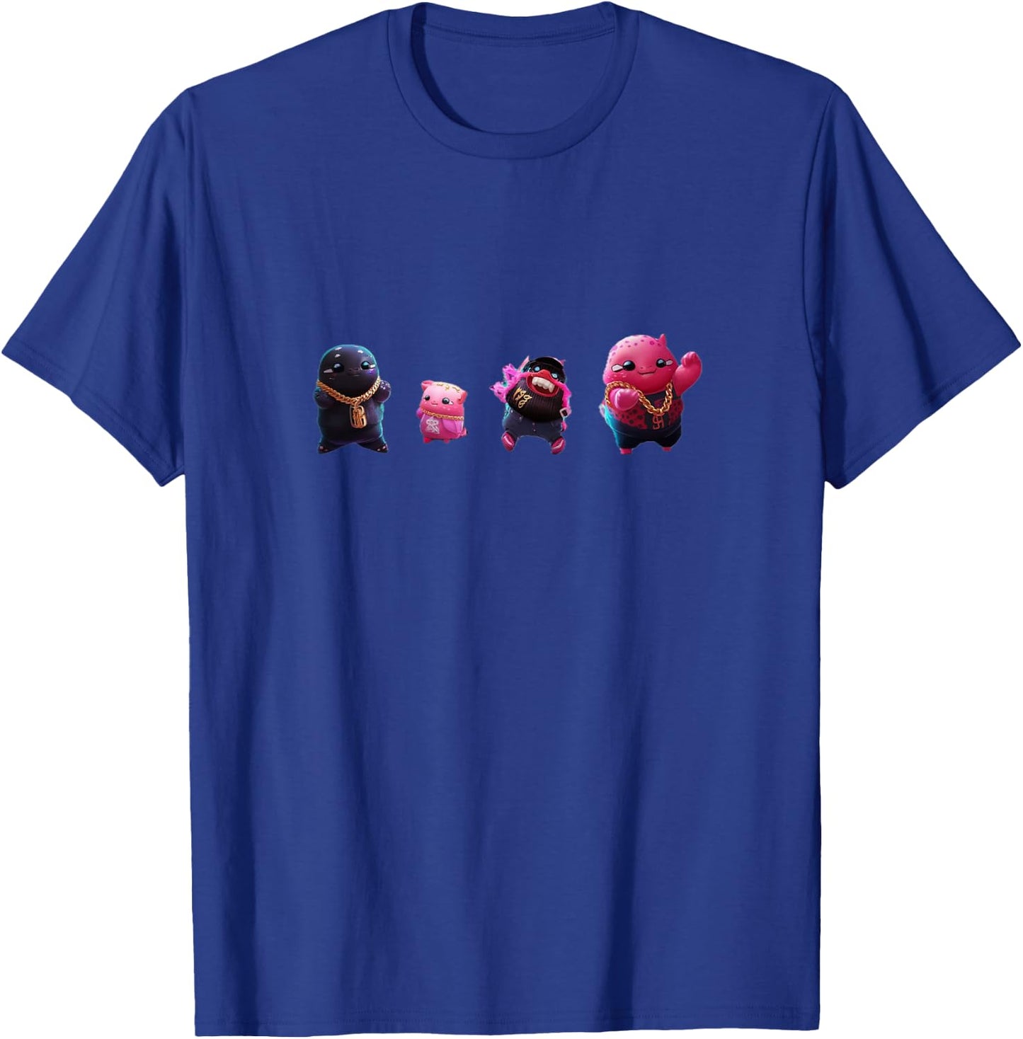 Cute Anime Hiphop Rap Party women girls boys teens T-Shirt - T-Shirt | Royal