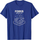 Forks Washington, City of Forks, Washington, Forks nature T-Shirt - T-Shirt | Royal