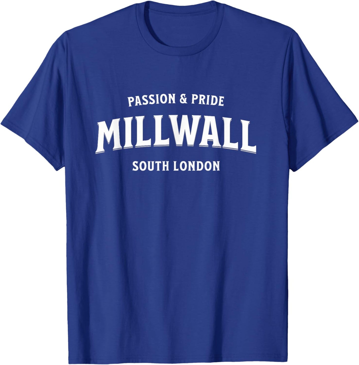 Millwall London England Bermondsey Herren Damen Kinder Jungen Mädchen T-Shirt - T-Shirt | Royal