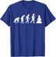 Funny Buddha Evolution Meditation | Buddhist Buddhism Gifts T-Shirt - T-Shirt | Royal
