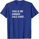 This Is My Garage Sale Shirt - Shop Shopping Saling T-Shirt - T-Shirt | Royal