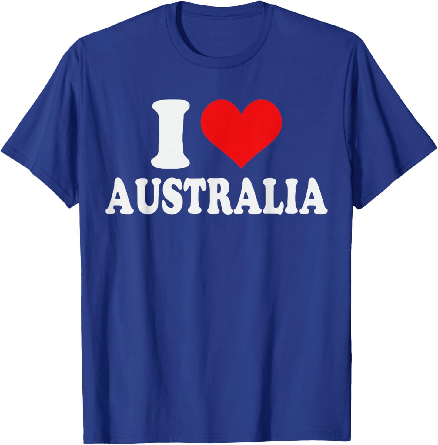 I Love Australia – I Heart Australia T-Shirt - T-Shirt | Royal