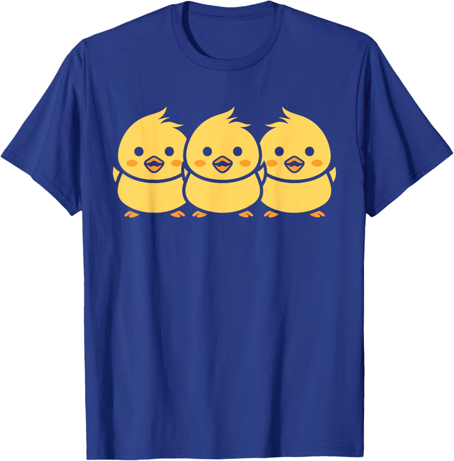 Humor chick love simple little funny baby chicks T-Shirt - T-Shirt | Royal