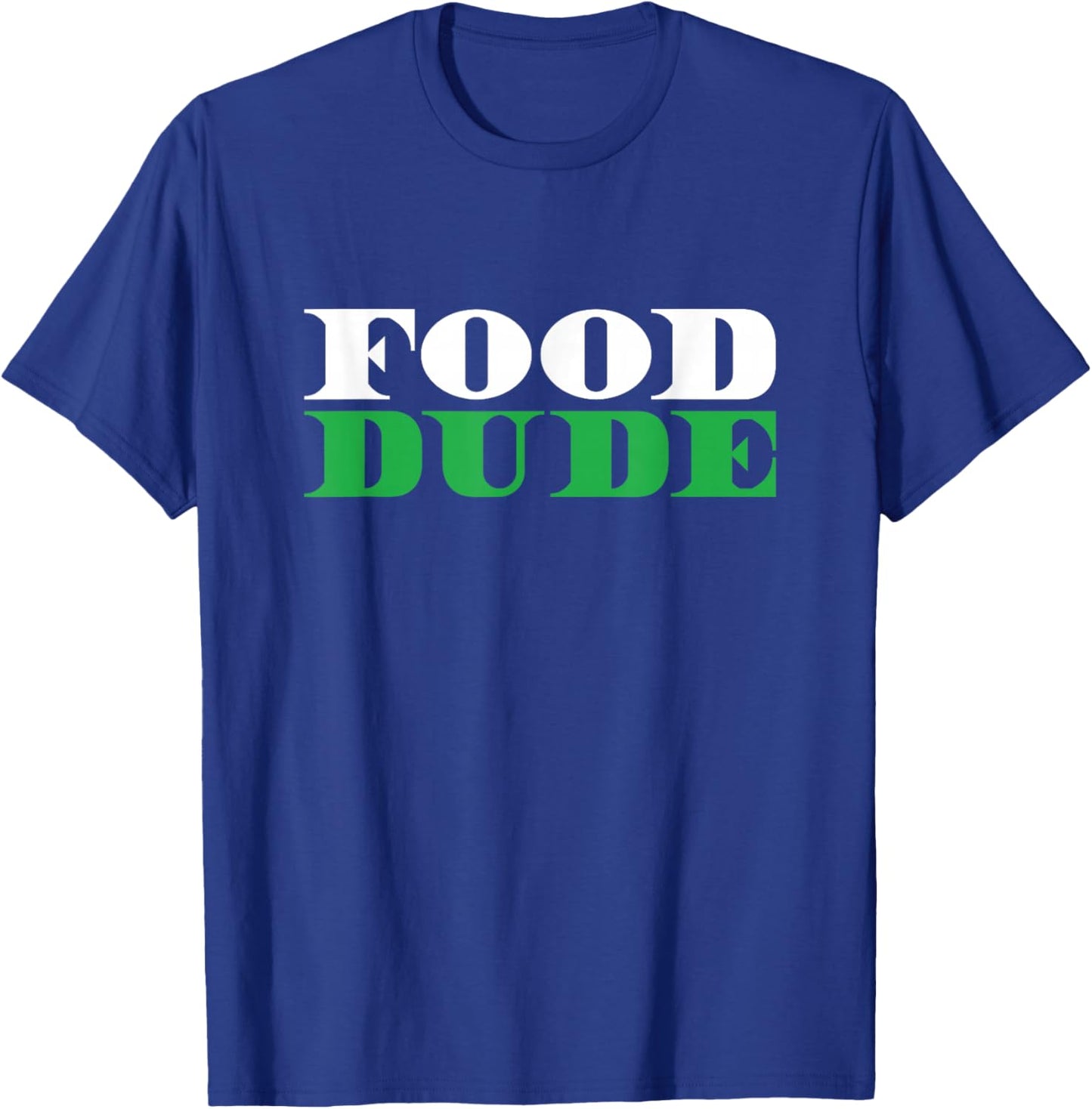 Food Dude | Kitchen Cooking Culinary | Cook Chef T-Shirt - T-Shirt | Royal