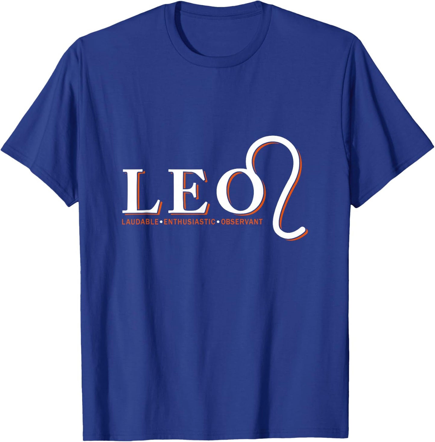 Proud Lion Zodiac Sign Features Gifts Astrology T-Shirt - T-Shirt | Royal