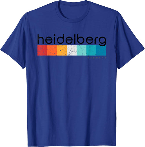 Vintage Heidelberg Germany Retro Design
