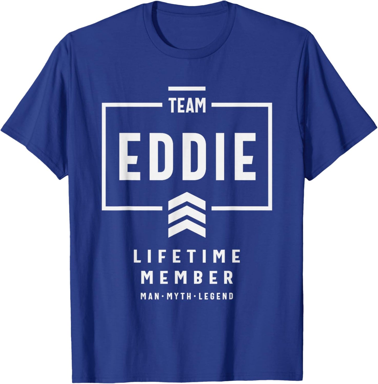 Team Eddie Lifetime Member Funny Name Eddie T-Shirt - T-Shirt | Royal