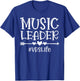 Music Leader VBS Squad of Bible School Sunday Group Matching T-Shirt - T-Shirt | Royal