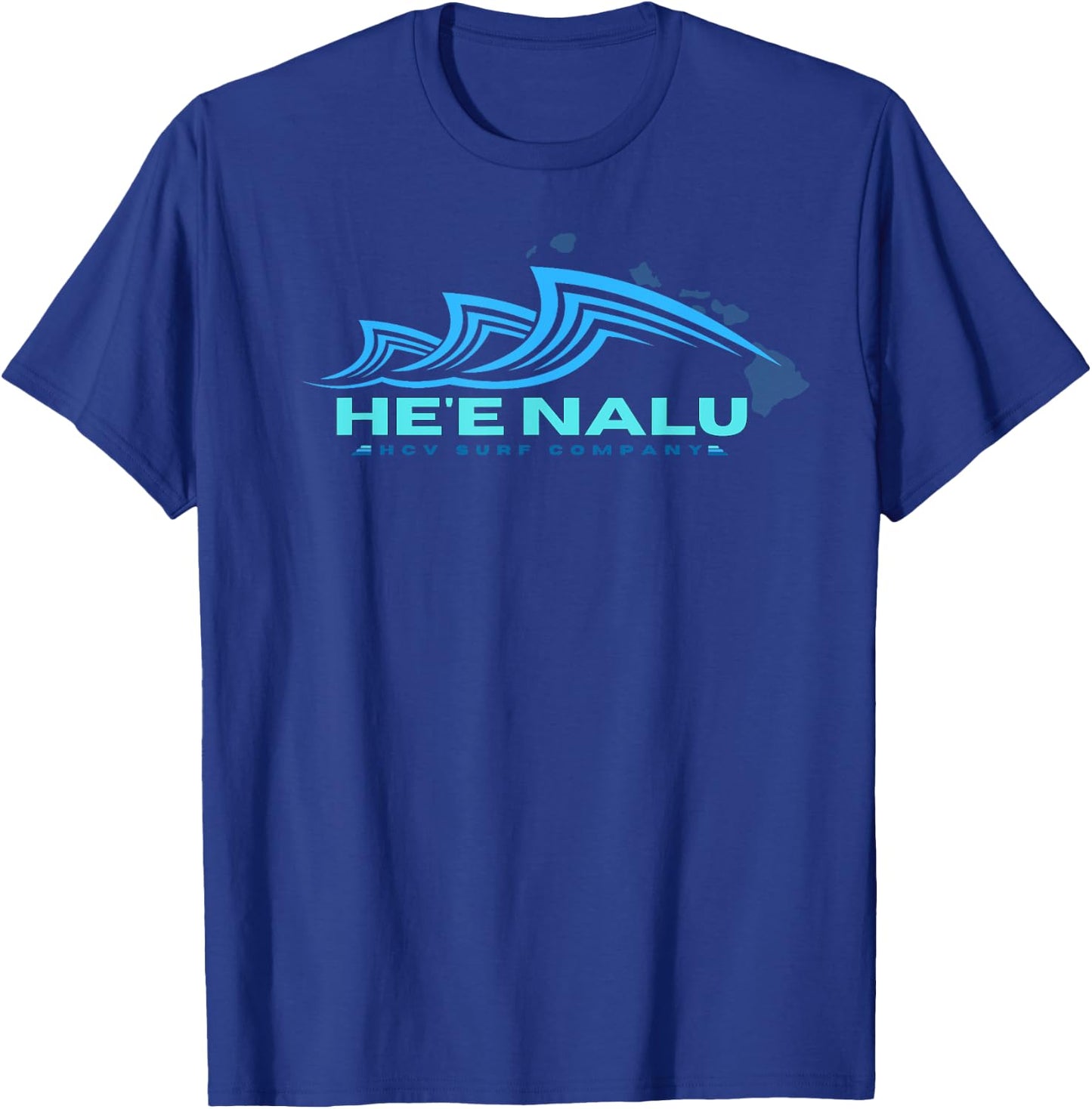 He'e nalu HCV surf company T-Shirt - T-Shirt | Royal
