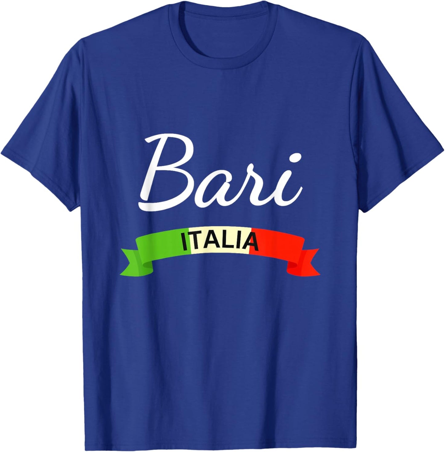 Bari Italy Flag Italia Souvenir Matching Italian T-Shirt - T-Shirt | Royal
