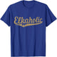 Elkaholic Elk Hunting Vintage Funny Moose Hunter T-Shirt - T-Shirt | Royal