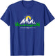 Washington Evergreen State for Outdoor Camping Hiking T-Shirt - T-Shirt | Royal