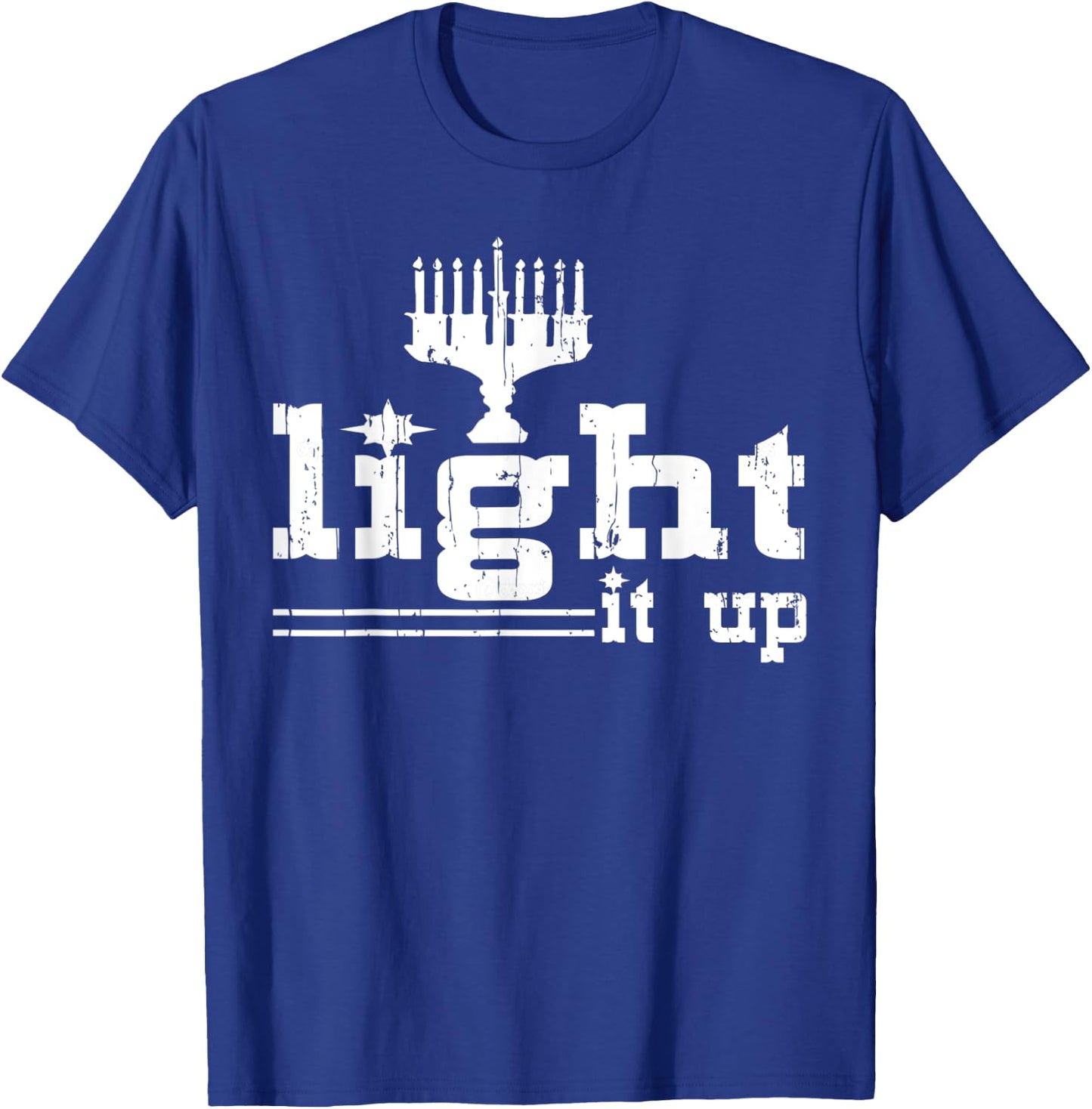 Light It Up Hanukkah Jewis Christmas Gifts Women T-Shirt - T-Shirt | Royal