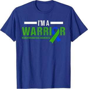 I'm a Warrior Neurofibromatosis NF Awareness Neurological T-Shirt - T-Shirt | Royal