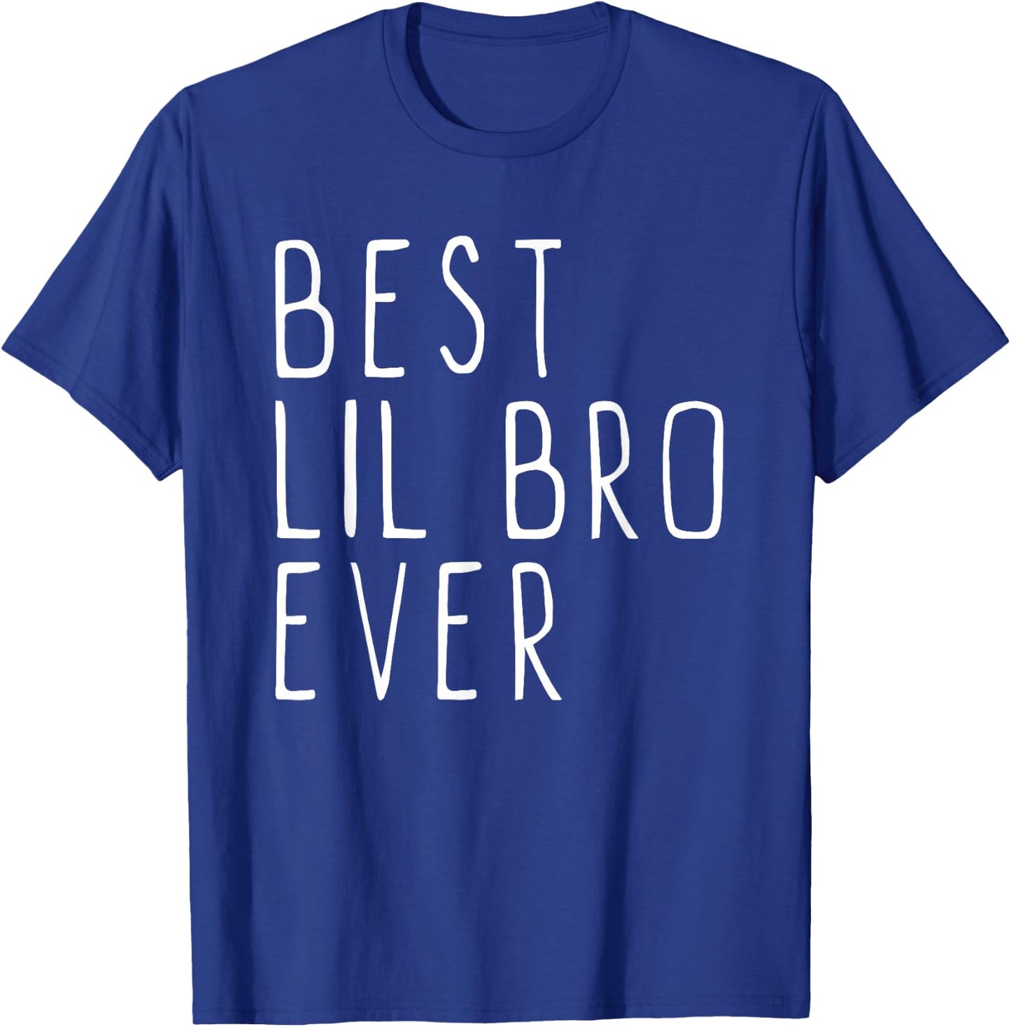 Best Lil Bro Ever Cool Little Brother T-Shirt - T-Shirt | Royal