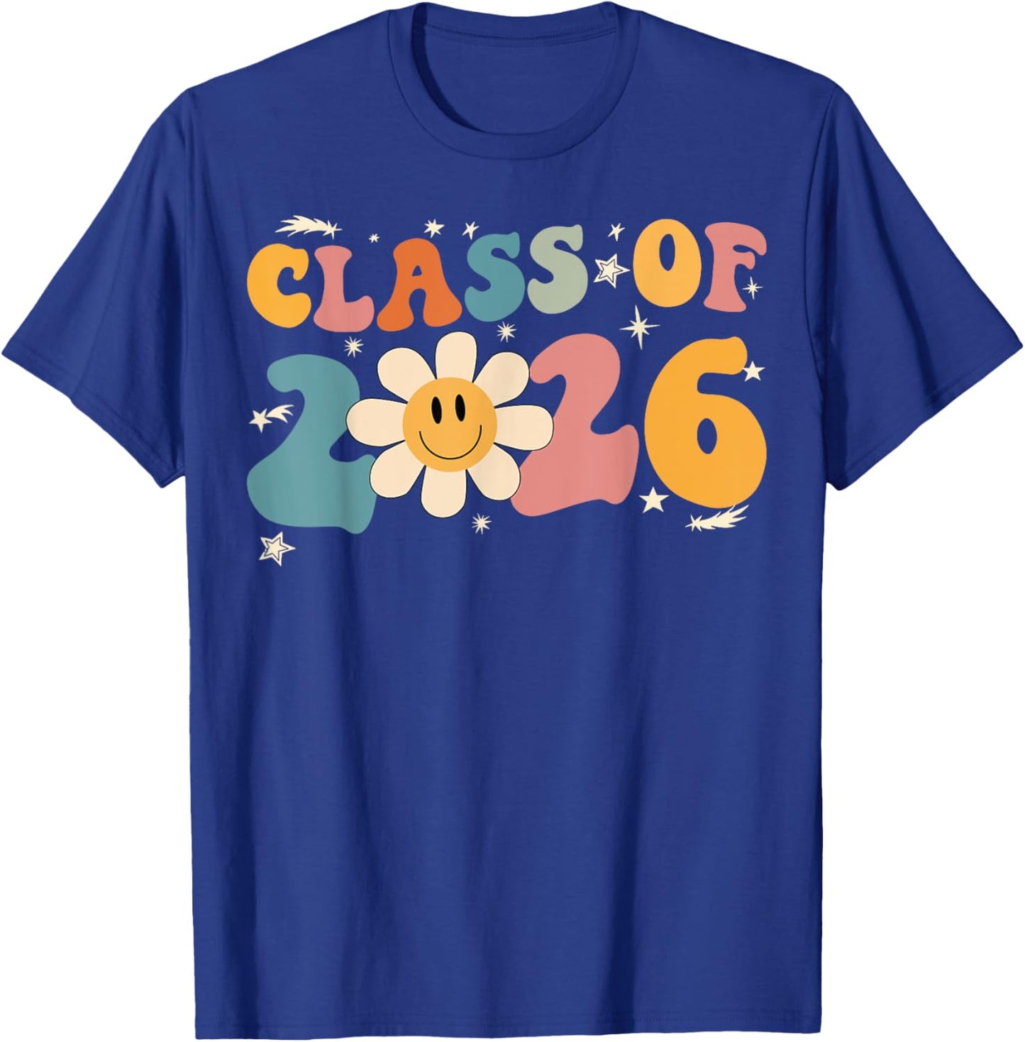 Class of 2026 Grow With Me Graduation First Day of School T-Shirt - T-Shirt | Royal