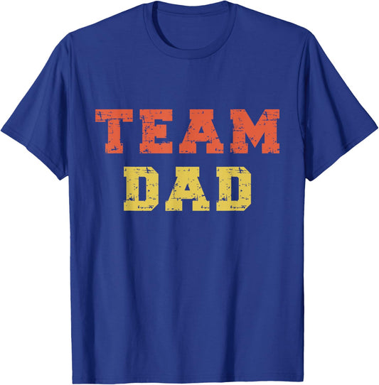 Team dad T-Shirt - T-Shirt | Royal