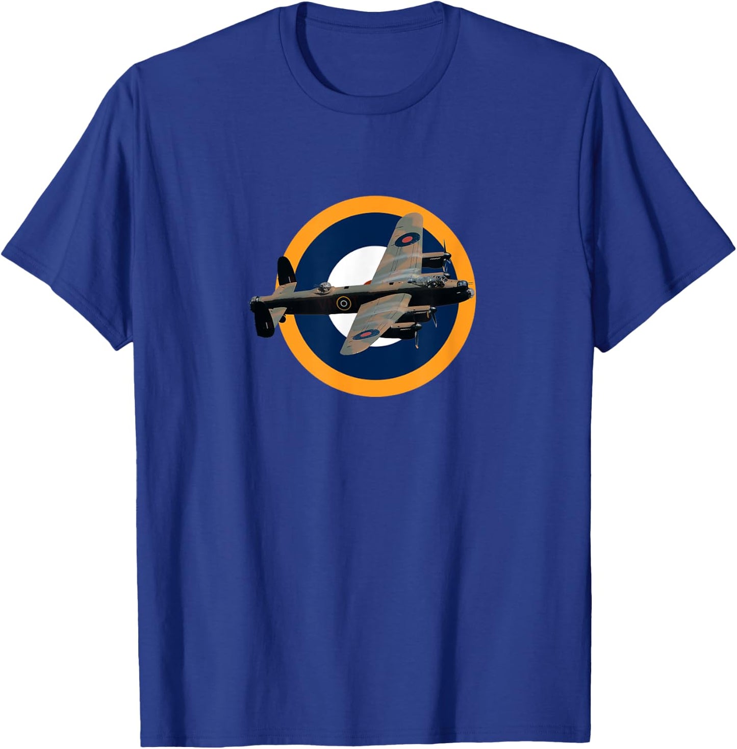 British RAF Avro Lancaster Bomber Aircraft T Shirt T-Shirt - T-Shirt | Royal