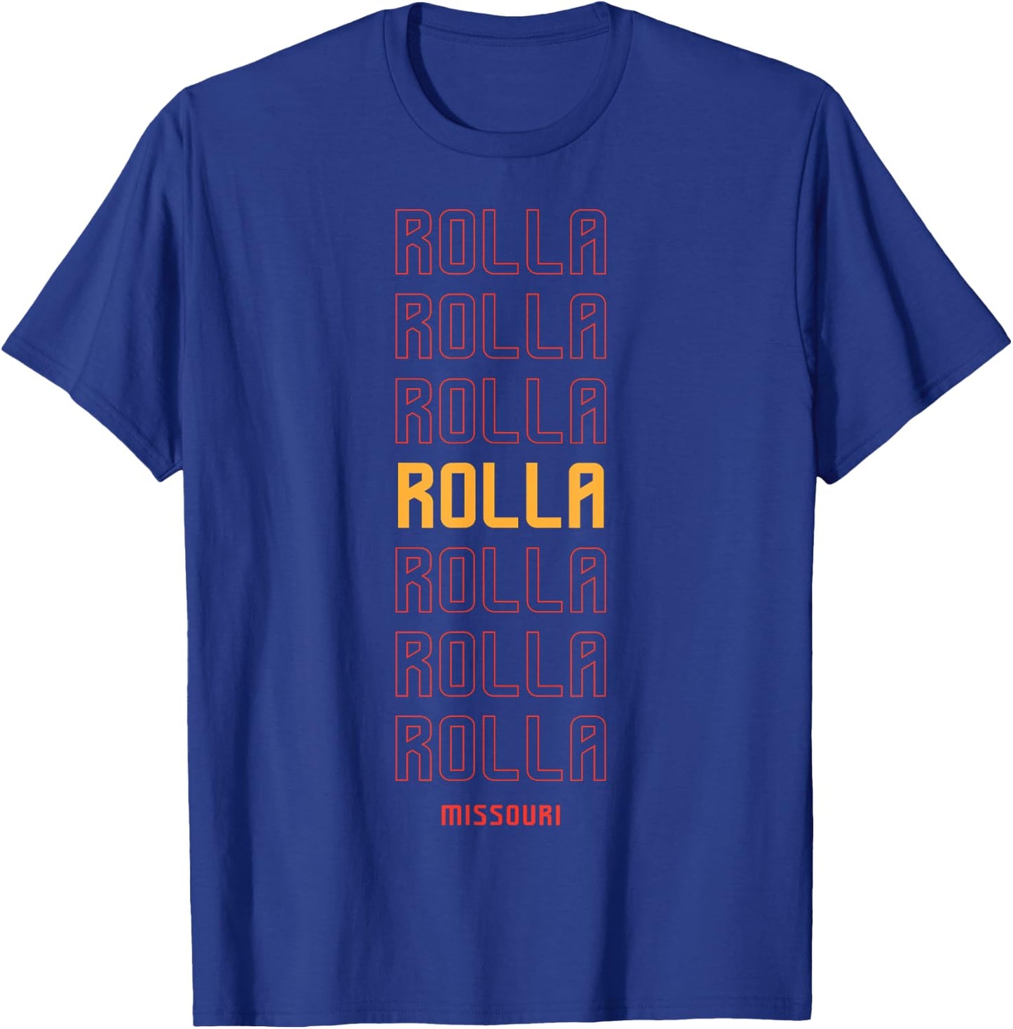 Rolla Missouri T-Shirt - T-Shirt | Royal