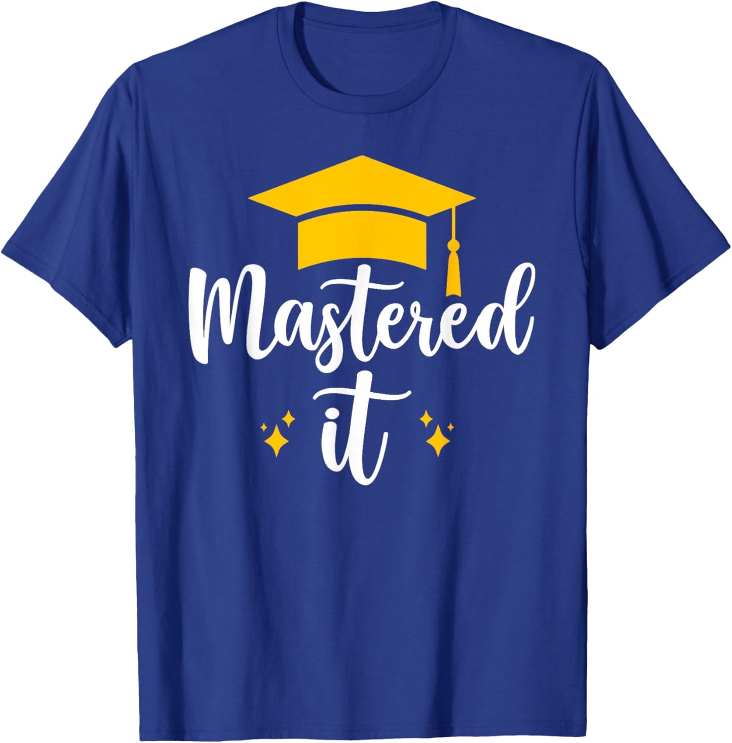 Class Of 2024 Graduation Mastered It Graduate Men Women Kids T-Shirt - T-Shirt | Royal