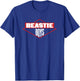 Beastie Boys Iconic Rap & Hip Hop Design , Blue, S T-Shirt - T-Shirt | Royal